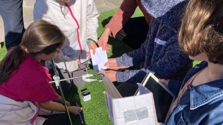ISG Teaches Physics at Tech Camp